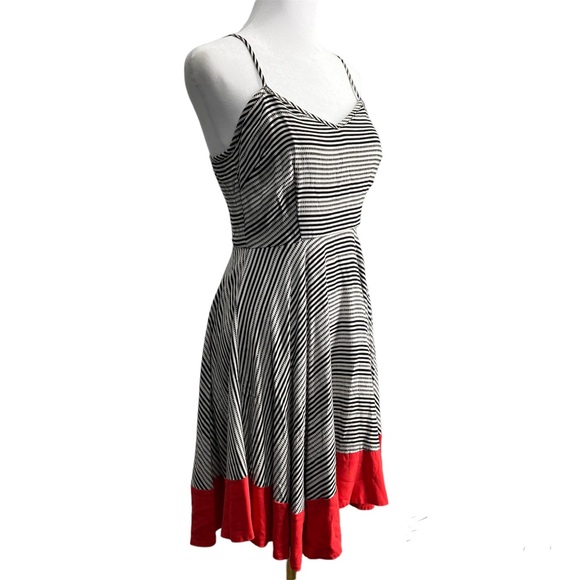 Jack By BB Dakota Steve Madden Nash Striped Sleeveless Dress Size 4 - Picture 2 of 11